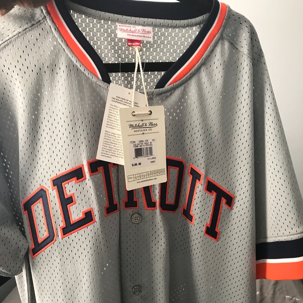 Detroit Tigers Mitchell & Ness Jersey